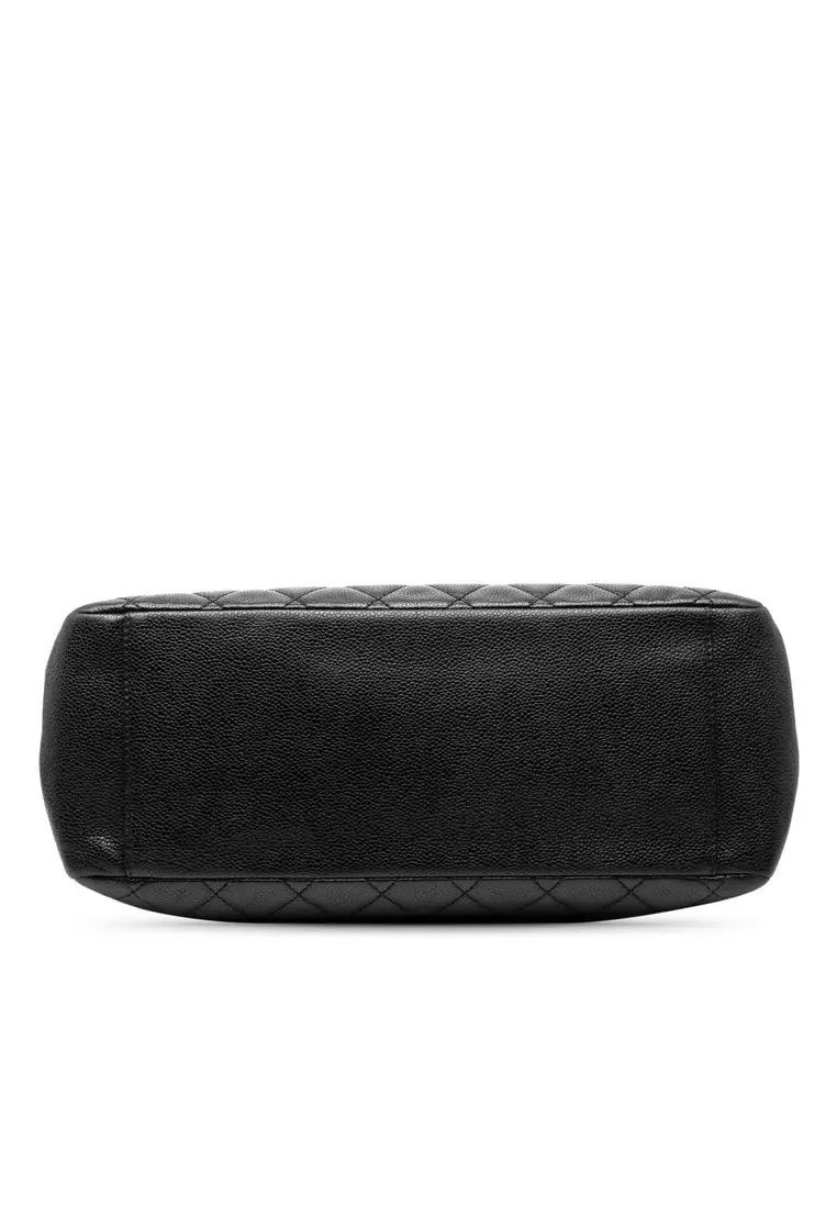 Pre-Loved Chanel Caviar Grand Shopping Tote