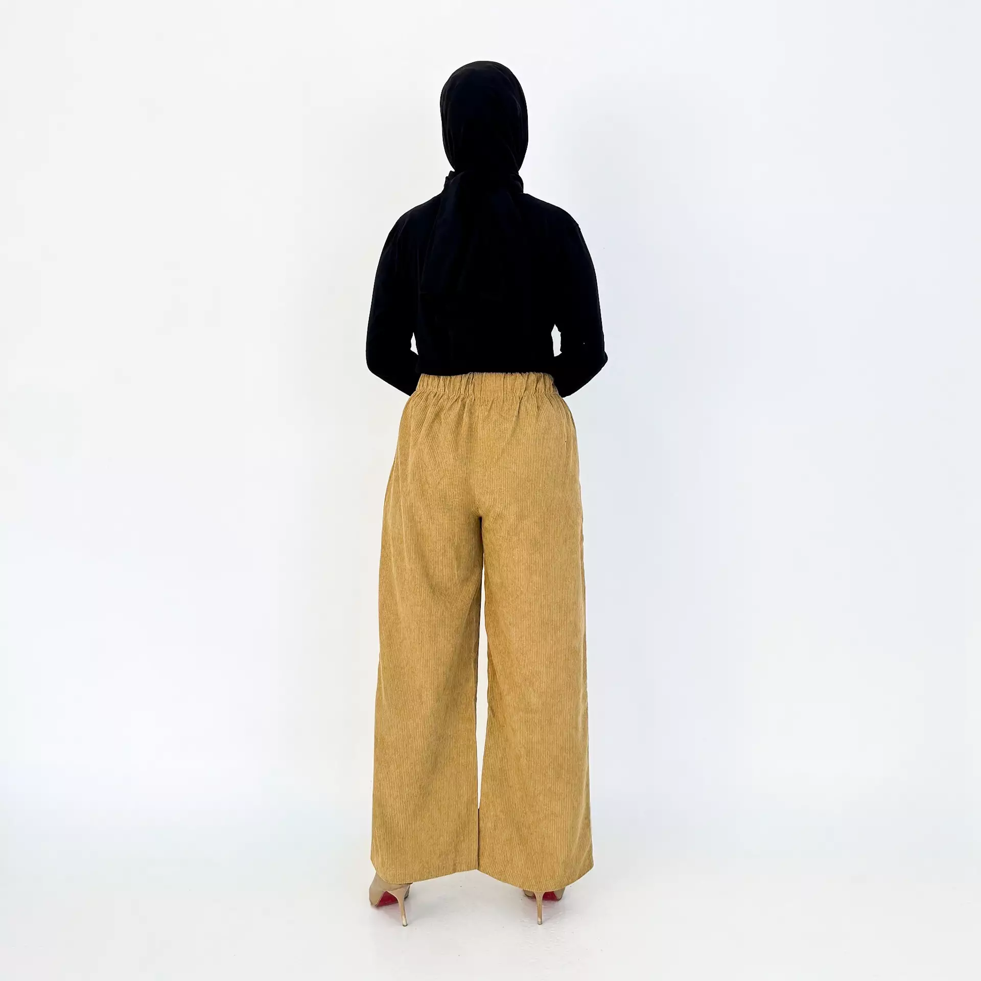 BUY 1 GET 1 FREE Denim Palazzo Kelly DARK BLUE + Kulot Korduroy COKLAT