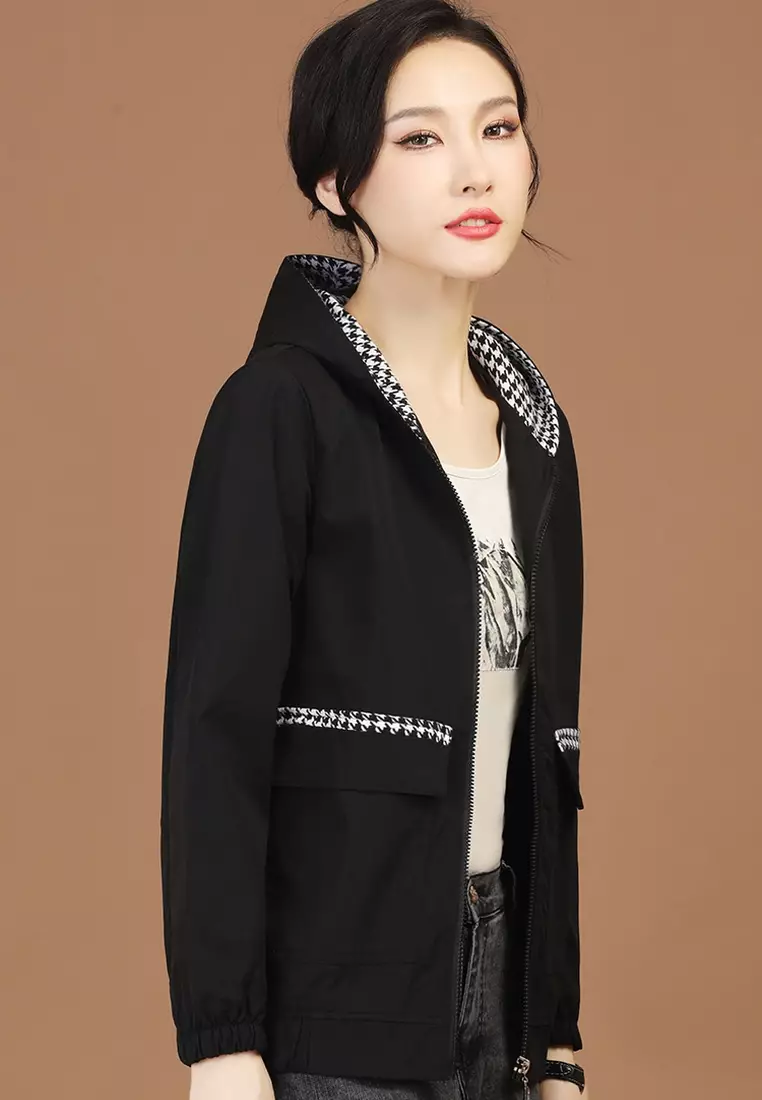 Stylish hooded jackets deals