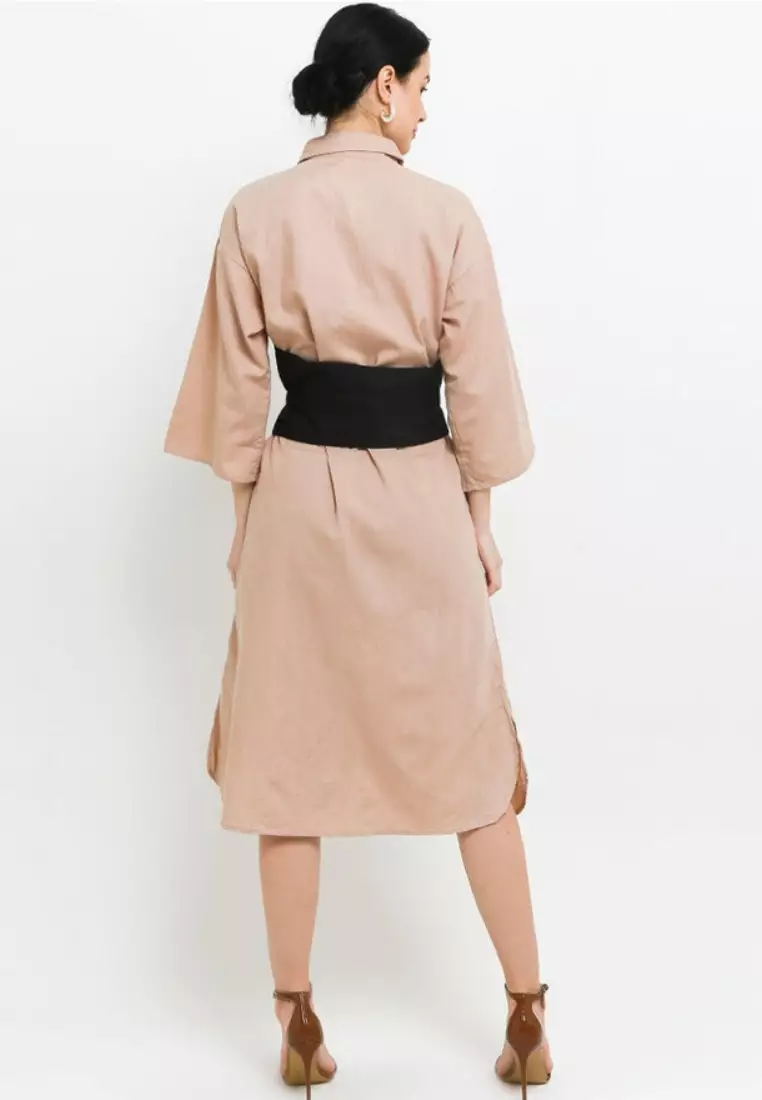 Dress Yona Beige