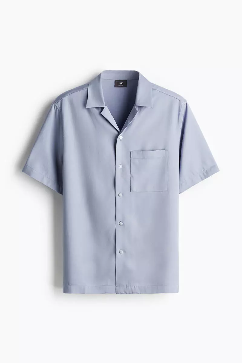 Regular Fit Lyocell resort shirt