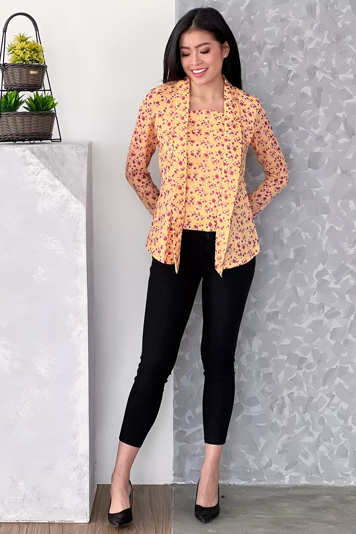 Charisma Cempaka Peach Kebaya