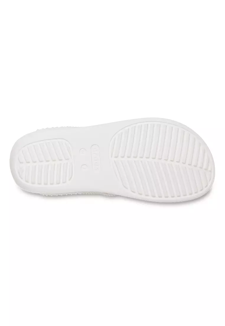Crocs Women Getaway Gems Triangle Flip Chalk