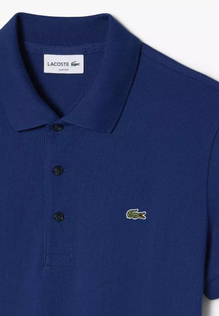 Slim Fit Stretch Petit Piqué Polo Shirt