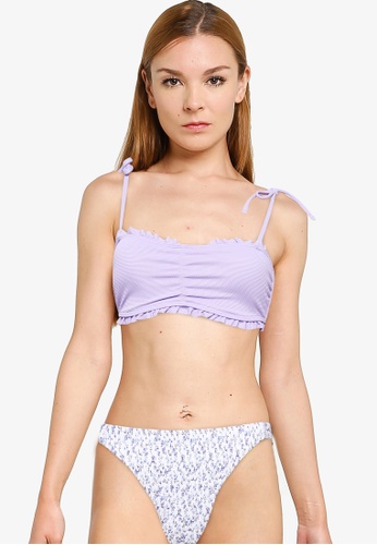 hollister white bandeau