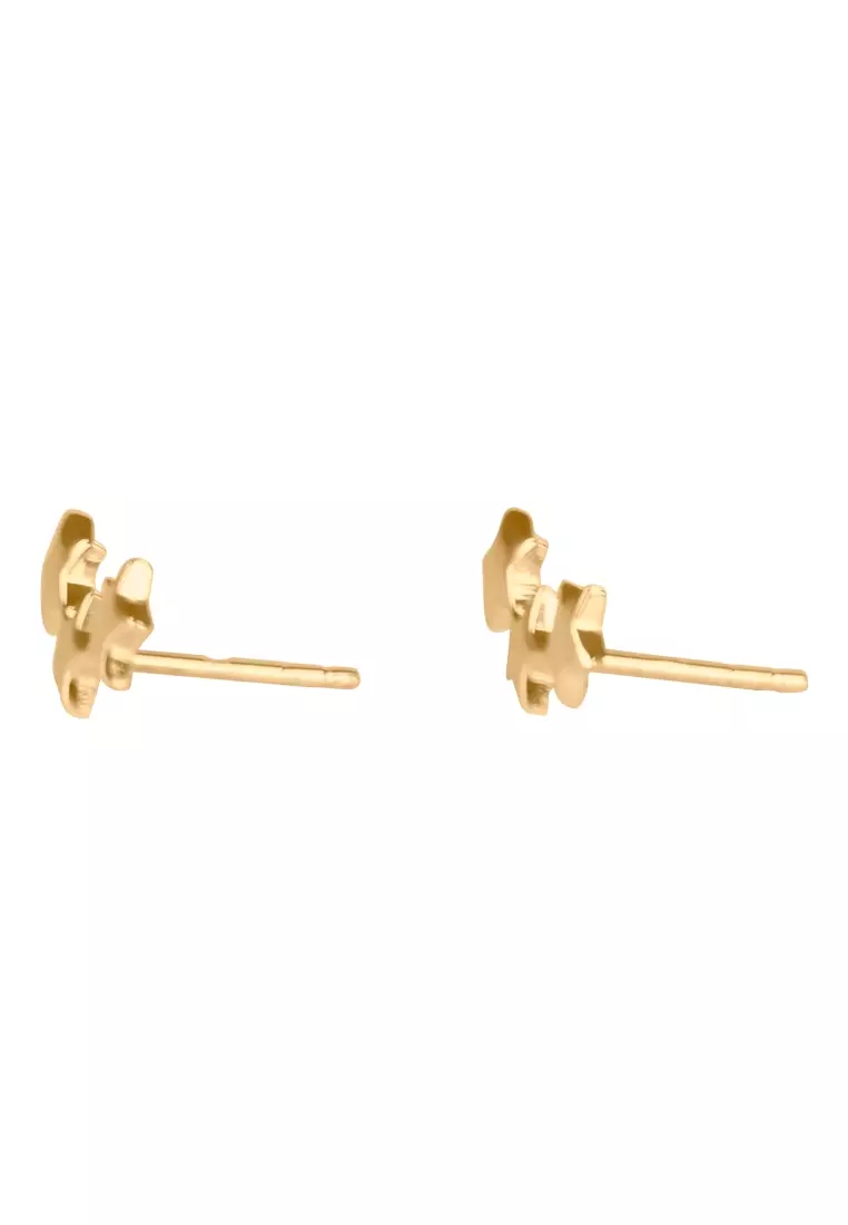  Star Cluster Studs 14k Gold