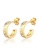 ELLI GERMANY gold Earrings Creoles Mini Elegant Basic with Zirconia Stones Gold Plated B25E2AC1B34B2CGS_1