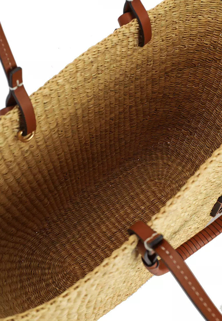 Ella discount straw tote