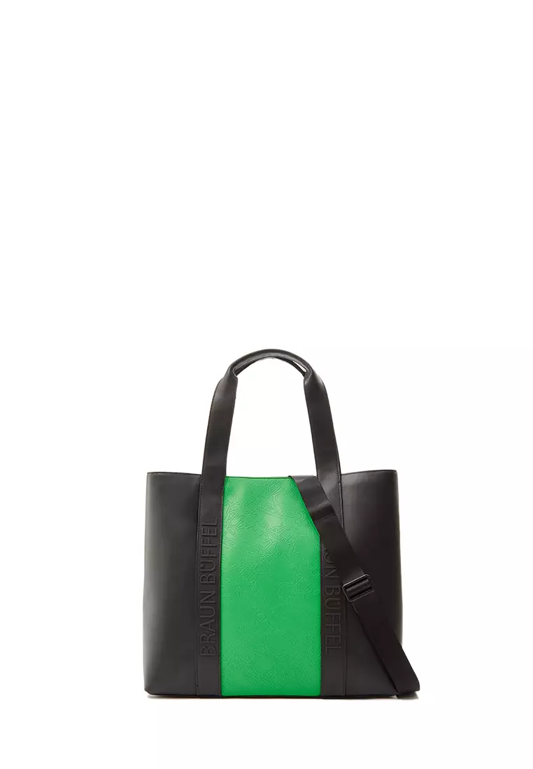 Buy Braun Buffel Oscar Large Tote Bag In Black Online | ZALORA Malaysia