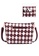 STRAWBERRY QUEEN red Strawberry Queen Flamingo Sling Bag (Checker BM, Maroon) DFE4AACEDAADF3GS_5