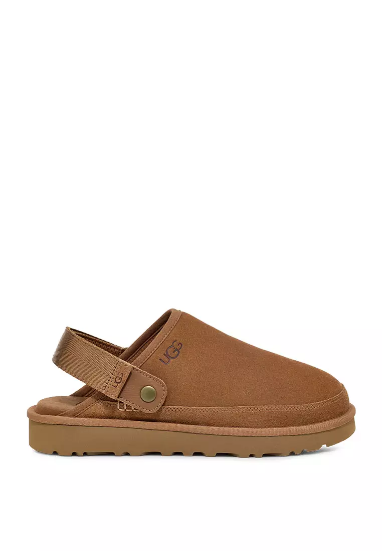 Discount on UGG  shoes - SKU: Men's Goldencoast Clog II - Chestnut (1166915-CHE)