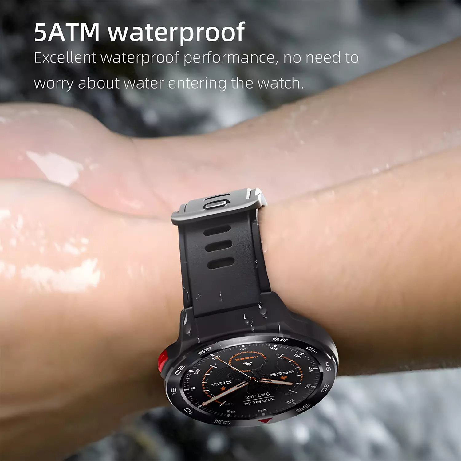 Mibro GS Pro - Smart Watch GPS Outdoor Sport - HD Bluetooth Call - 1.43” Amoled screen - 105 Sports Modes - Stainless