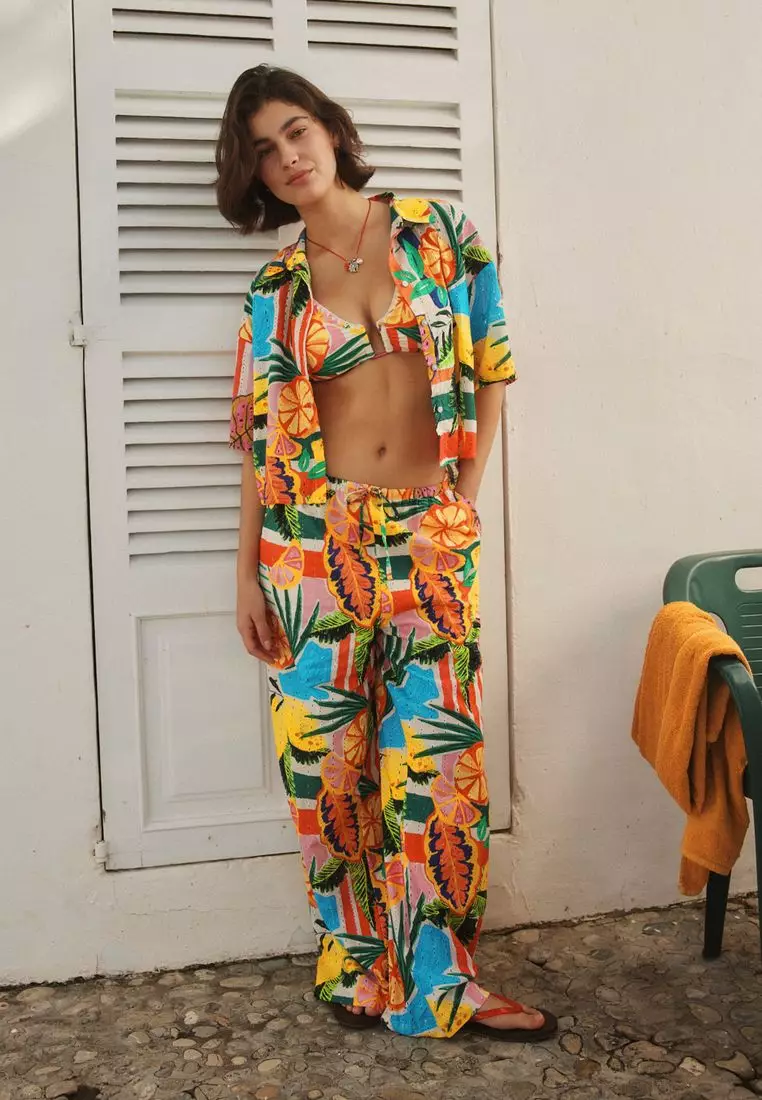 Summer Broderie Shirt