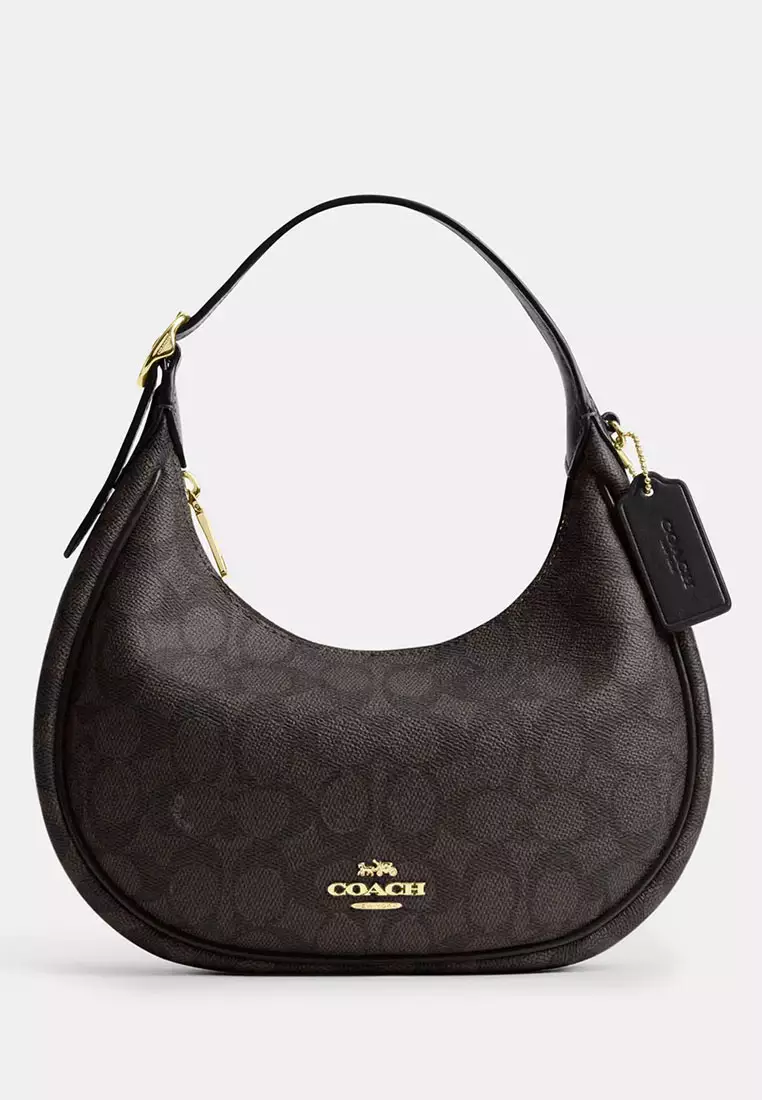 COACH Emily Shoulder Bag In Signature Canvas 2026 | Buy COACH 