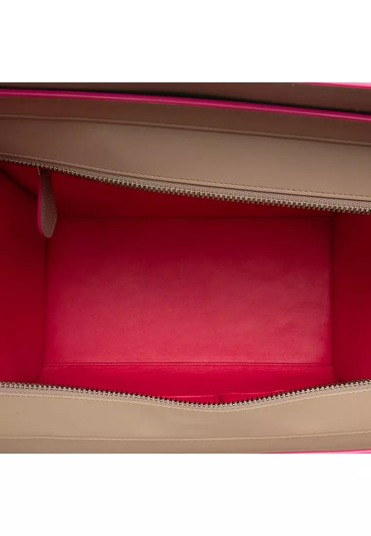 Pre-Loved Celine Mini Smooth Calfskin Luggage Tote
