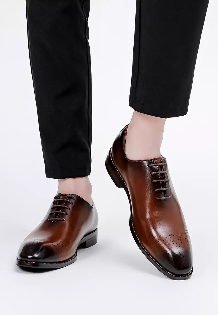 雕花真皮牛津鞋 MK5018-5