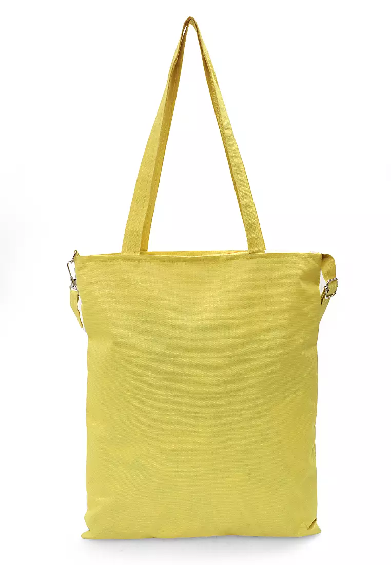 Millane Totebag Wanita Simple Two Tone Fashion Casual Large Storage Material Canvas ORIGINAL