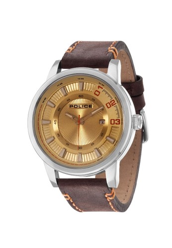 Police Sunset PL14375JS/07 Brown Men Watches