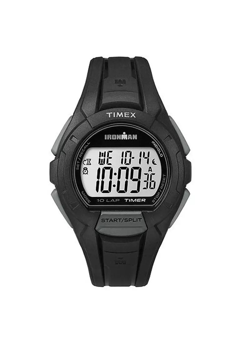 Iron Man Essential 10 Full Black Resin Watch Tw5k94000 Sports