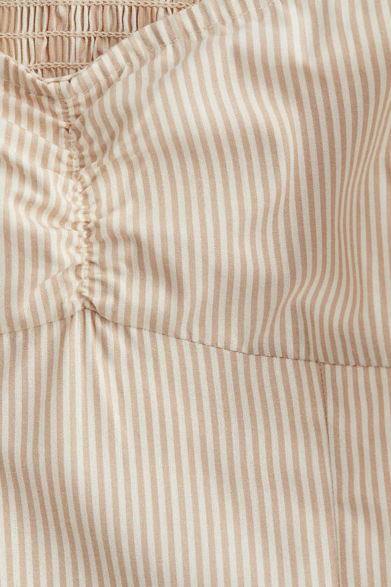 Gathered strappy top