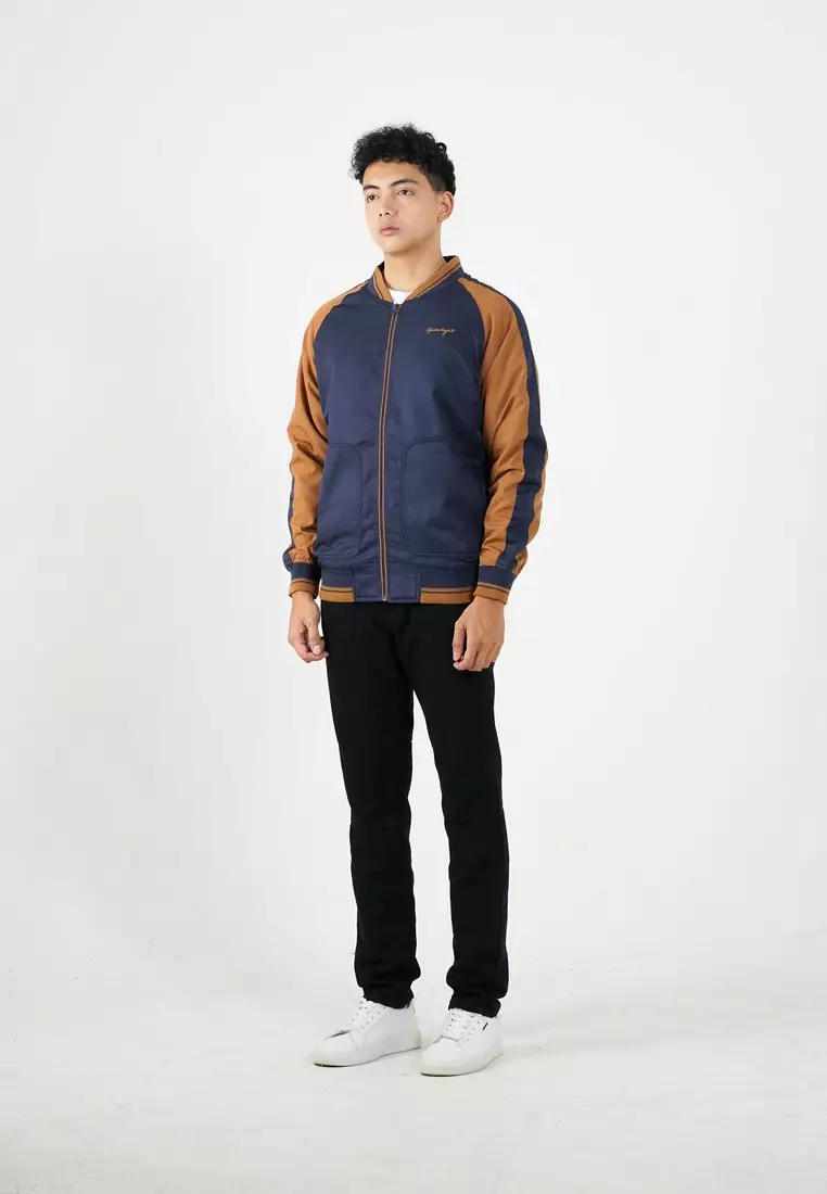 Greenlight Men's Bomber Jacket Regular Fit Taslan Jaziel OL-C020225