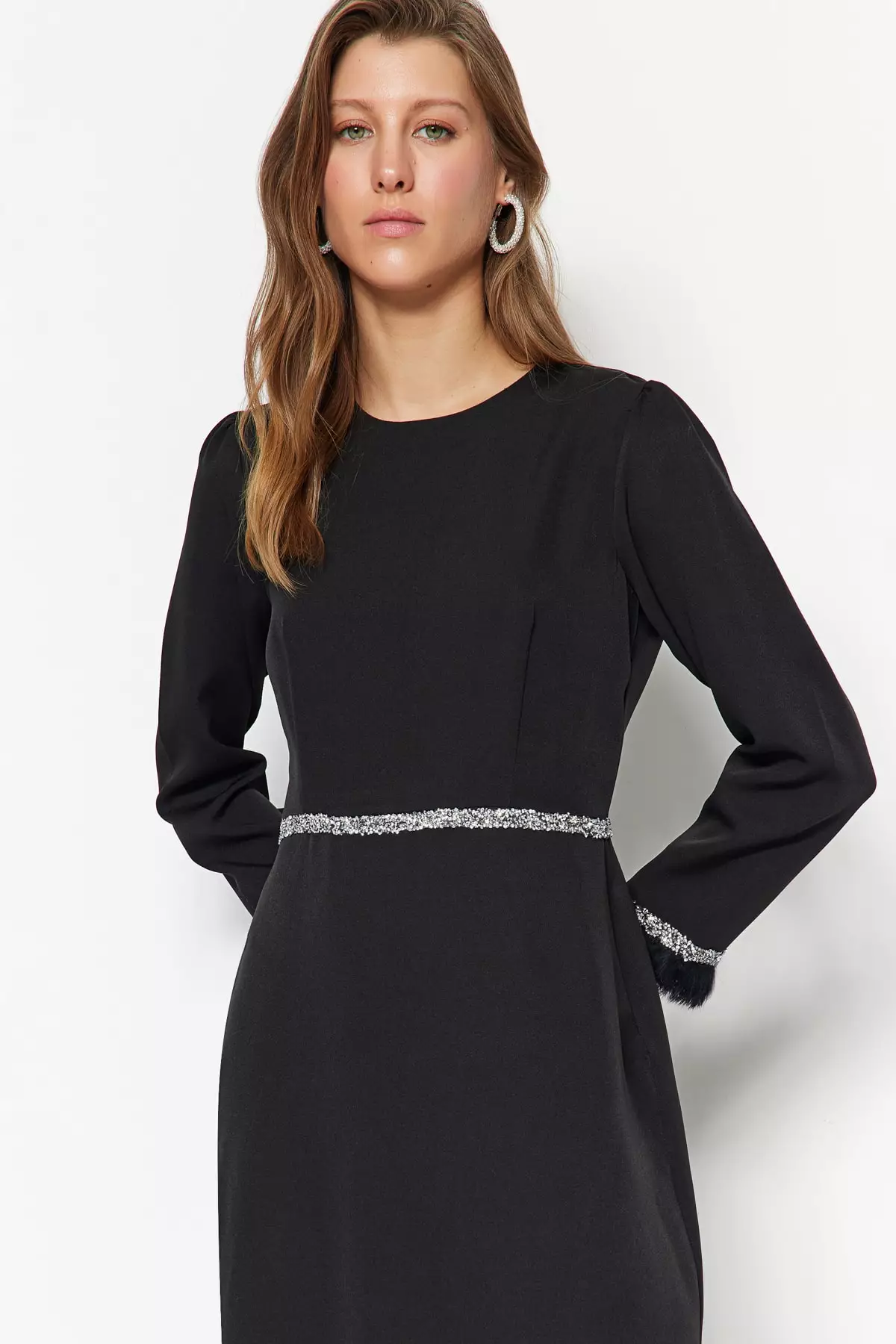 MODEST Round Neck Dress
