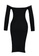 Trendyol black Off Shoulder Knitted Dress D5128AA108FF1CGS_8