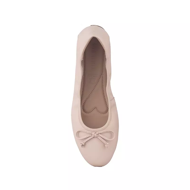 Sepatu Ballet Flats Wanita Gino Mariani Britney Light Brown