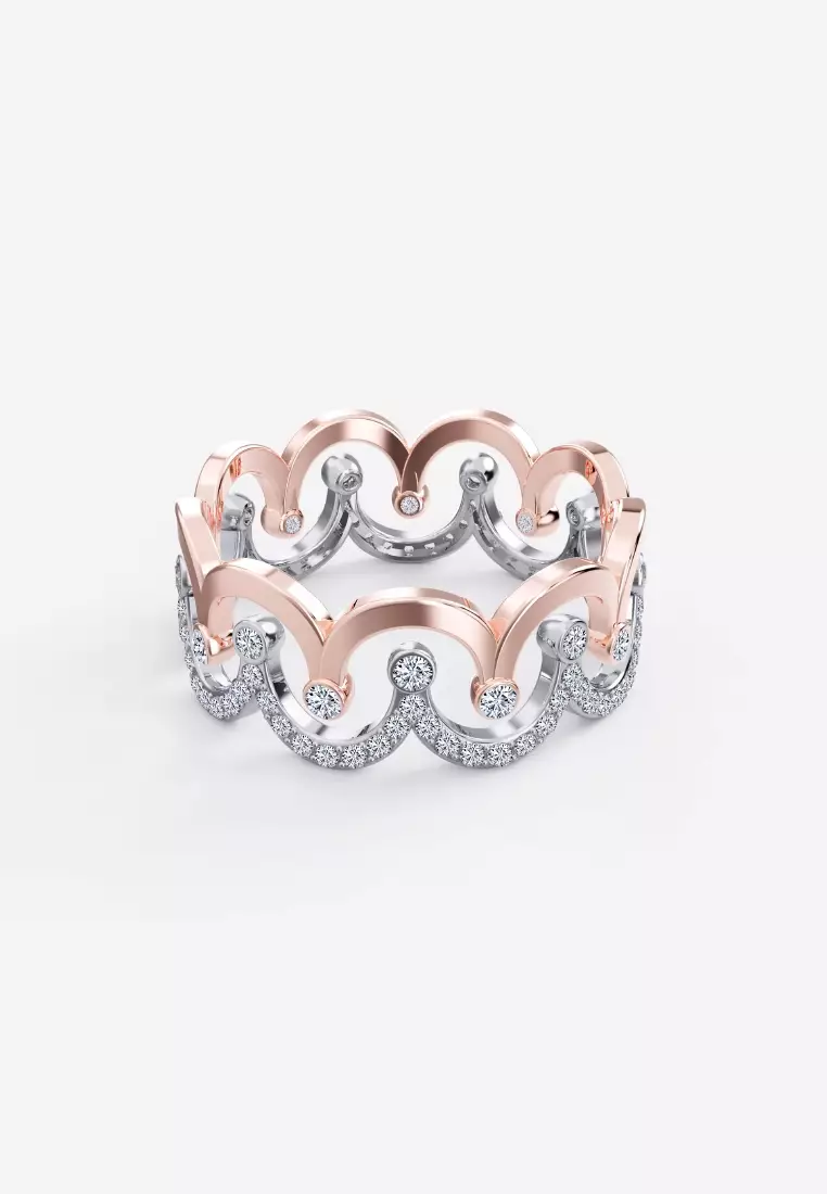 Buy Vinstella Jewellery Vinstella Queen Of My Heart Stacking Rings