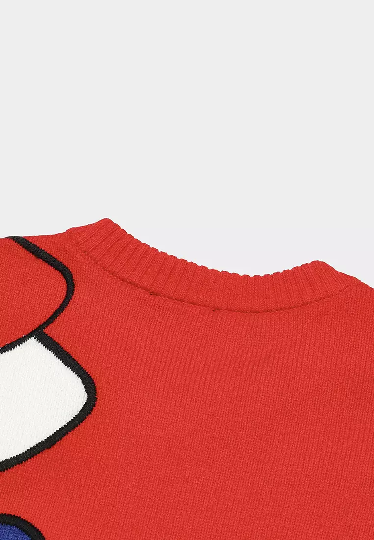 FILA CORE LIFESTYLE ORIGINALE FILA SOPHEY Women Knit Sweater (Red)