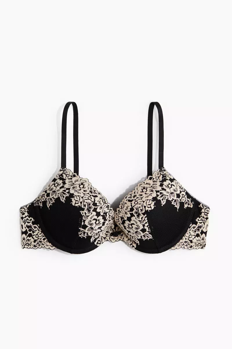 Lace push-up bra