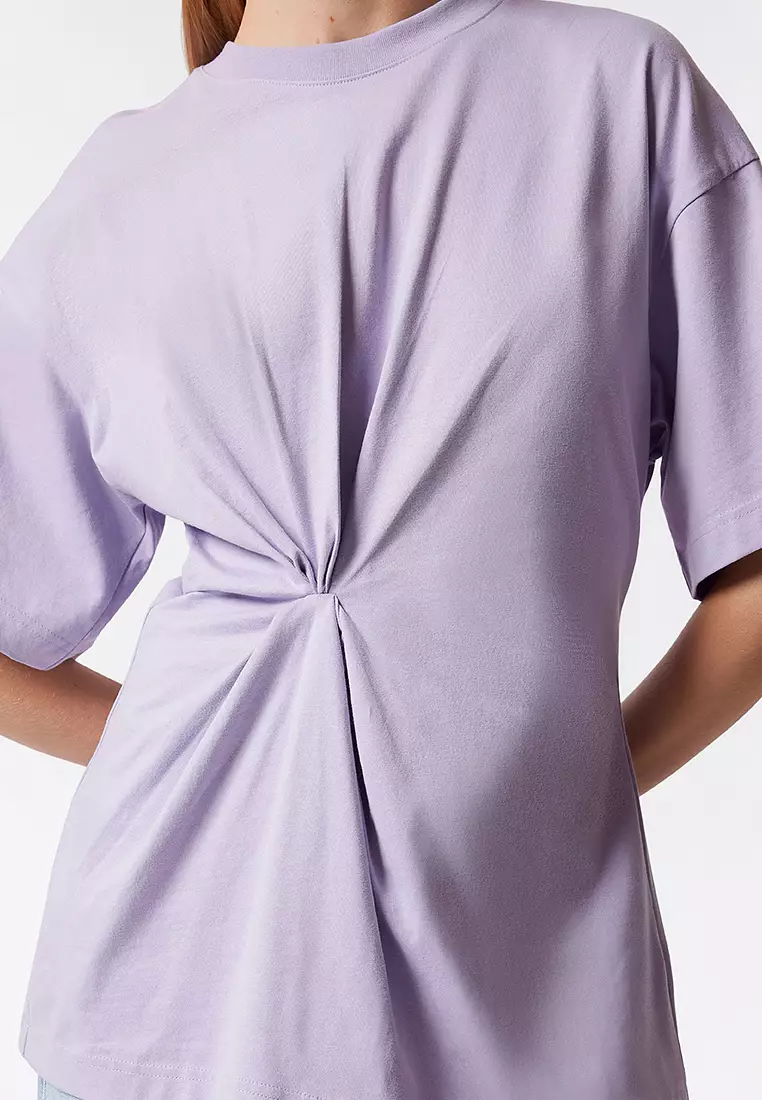 Knot-Detail T-Shirt