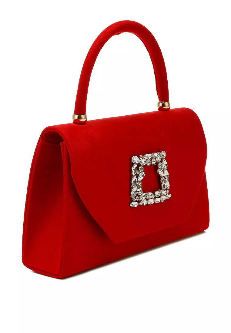 Tas Bros Pegangan Atas Mini Warna Merah