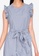 ZALORA BASICS multi Ruffle Sleeve Mini Dress with Sash 4AEC5AA2700697GS_3