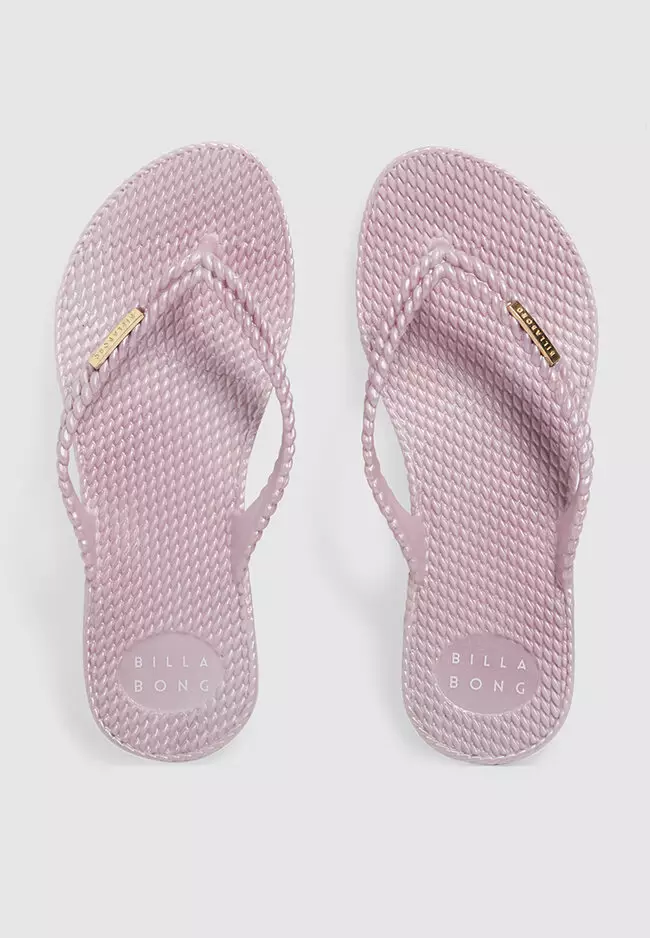 Buy Billabong Kick Back Metallic Thong Sandals Online Zalora Malaysia