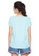 Sisley blue Printed T-shirt 1F122AAB1ECB27GS_2