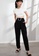 Origin by Zalora black Rib Pleated Long Pants made from Tencel 2C3DEAA8C56A6AGS_4