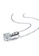 A-Excellence white Premium Elegant White Silver Necklace 07D16AC4B0A803GS_2