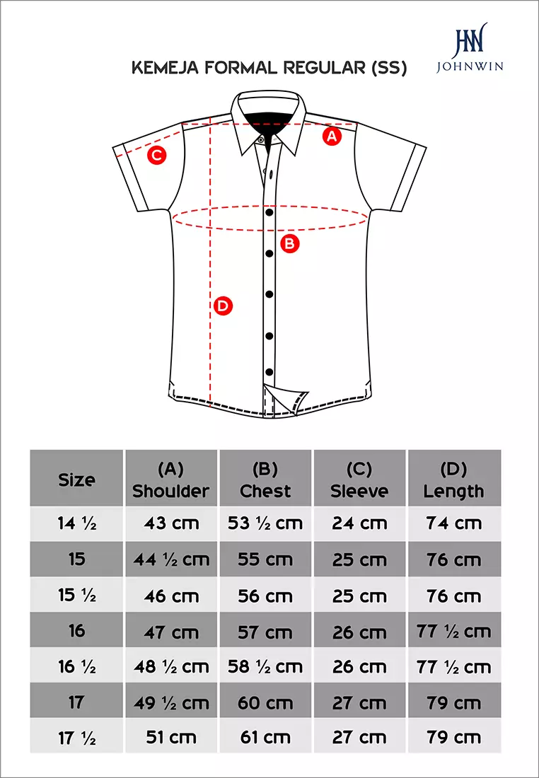 Johnwin - Kemeja Formal - Motif Abstrak - Hitam - FSH.650.K392.869.CSS
