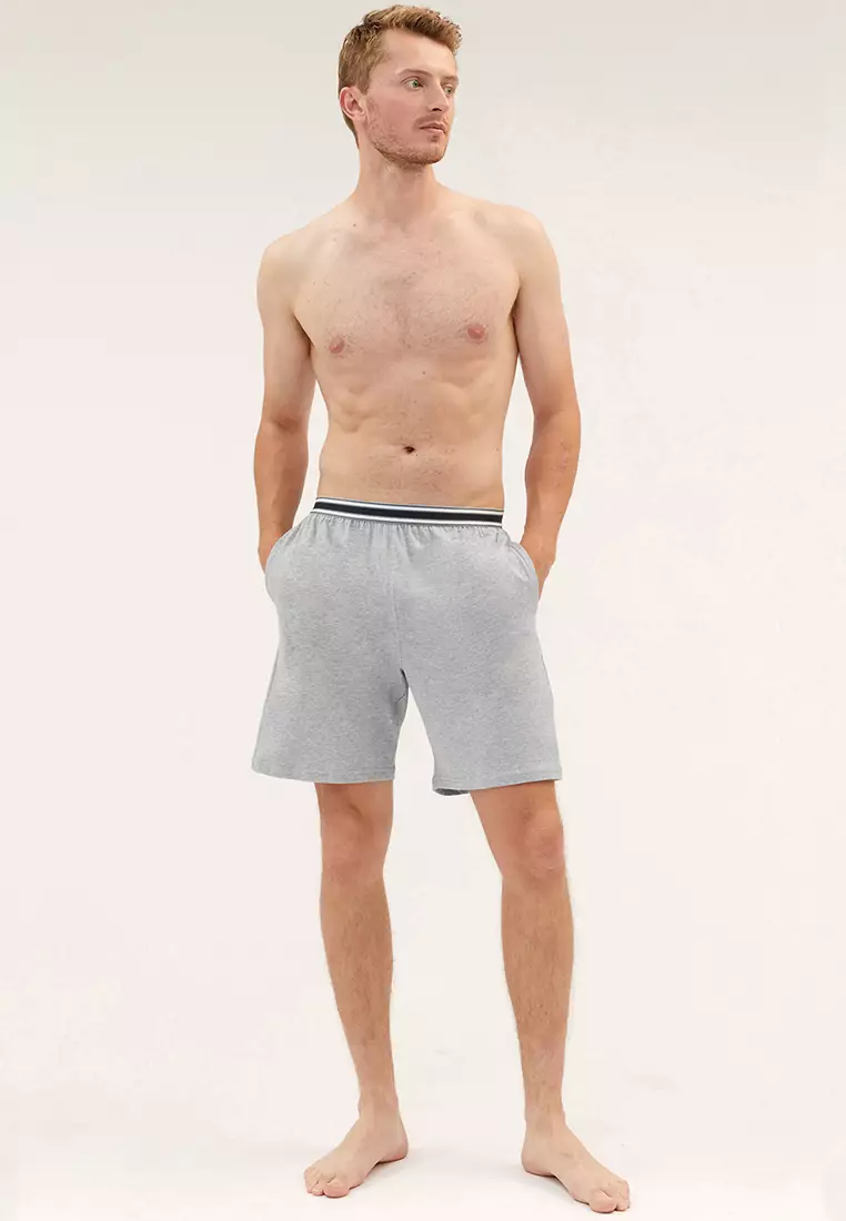 2 Pack Pure Cotton Pyjama Shorts
