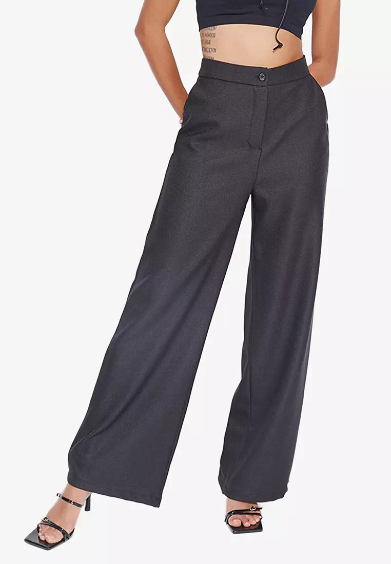 Buy Trendyol High Waist Trousers 2024 Online