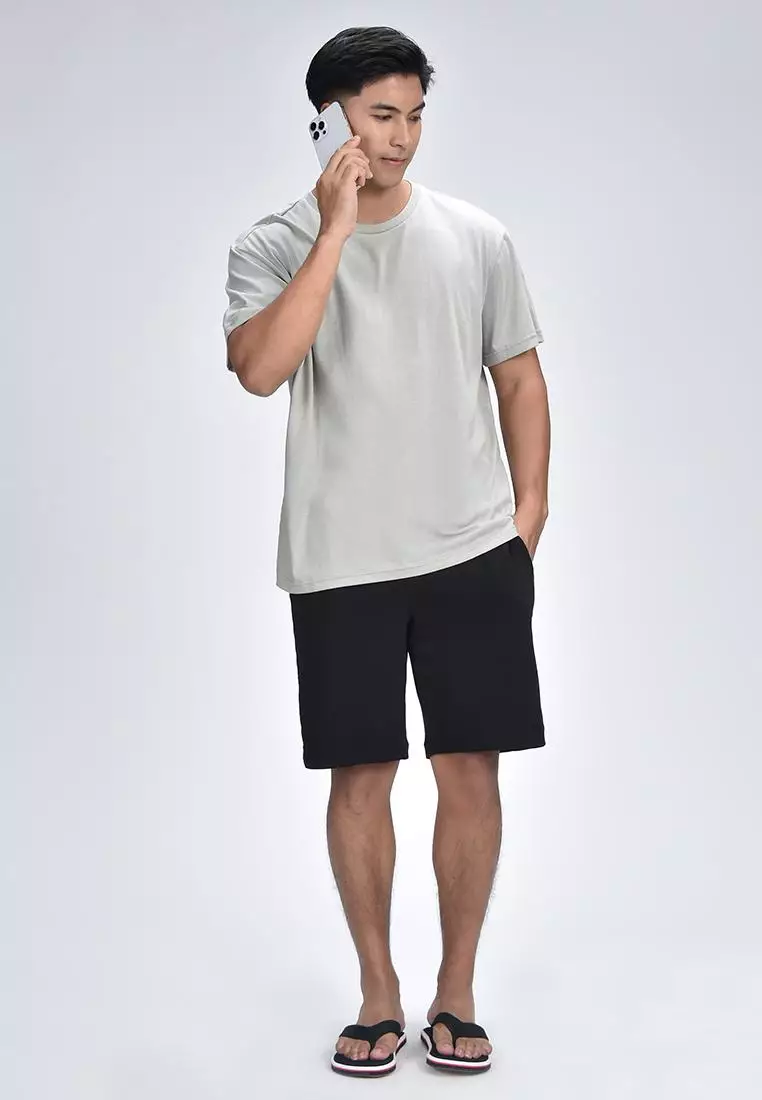 Men's Round Neck Shirt Relaxed Fit