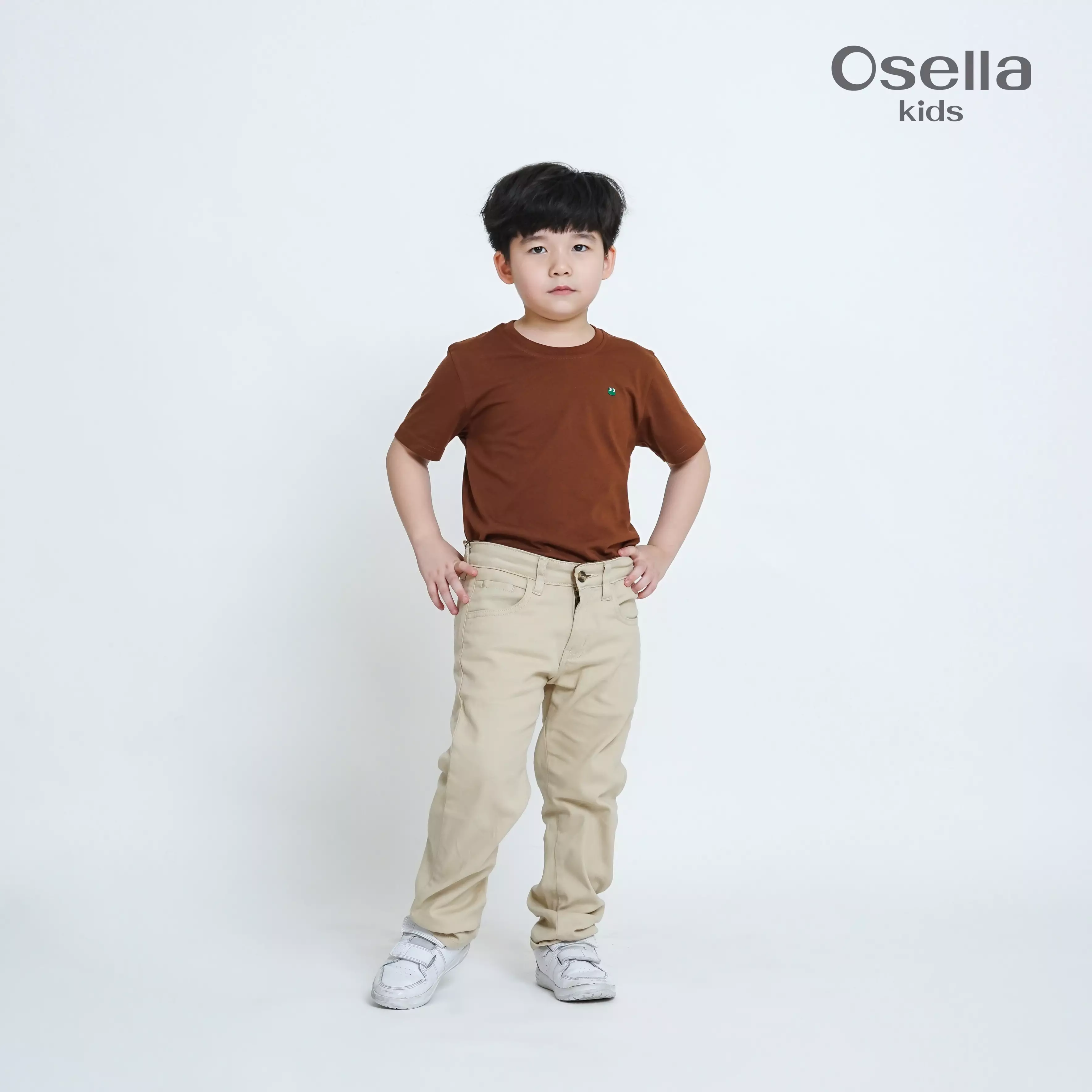 Osella Ezra Regular Fit Chino Pants 228P660189 | Celana Chinos Panjang Anak Laki Laki