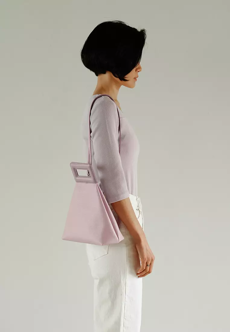 Kwani Square Handle Backpack Lilac
