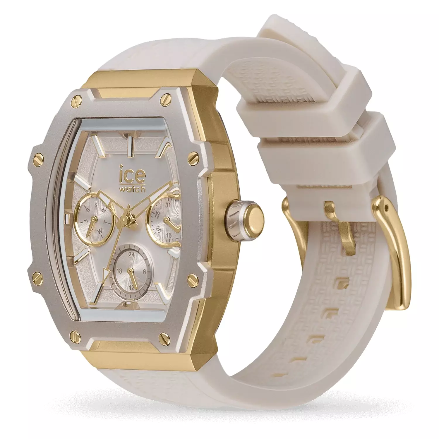 Jam Tangan Wanita Ice Watch ICE Boliday - Almond Skin 40mm [022869]