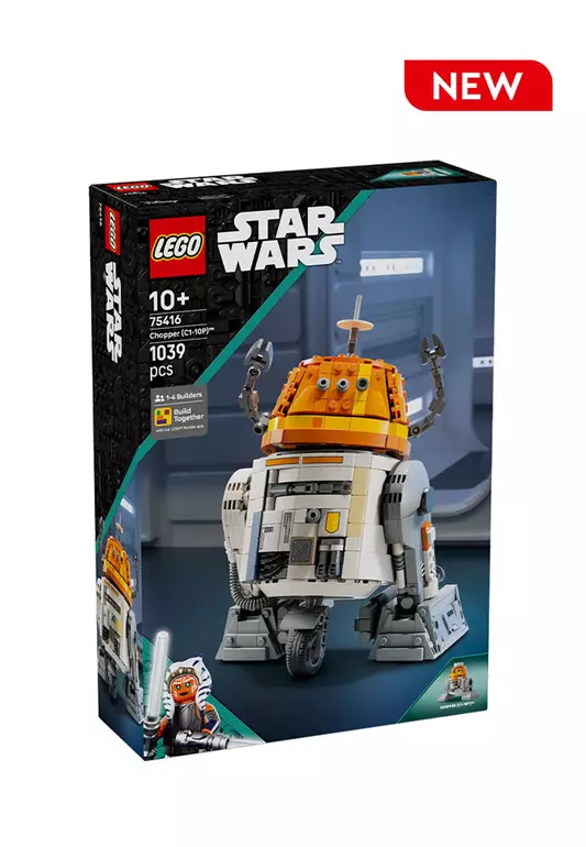 Star Wars™️ 75416 Chopper (C1-10P)™ Astromech Droid, Age 10+, Building Blocks, 2025 (1039pcs)