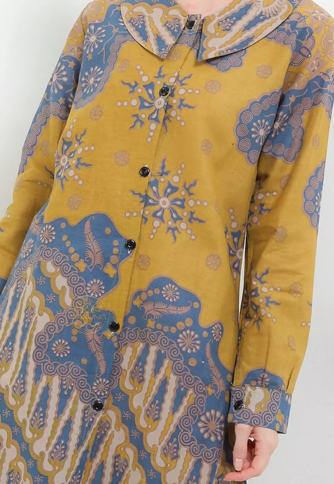 Tunik Batik Kawiswara Kuning Premium NLN