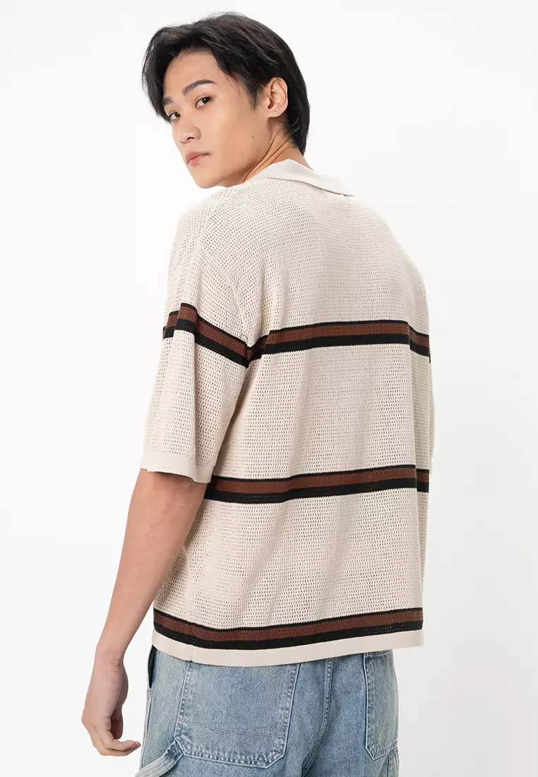 Knitted Polo Shirt