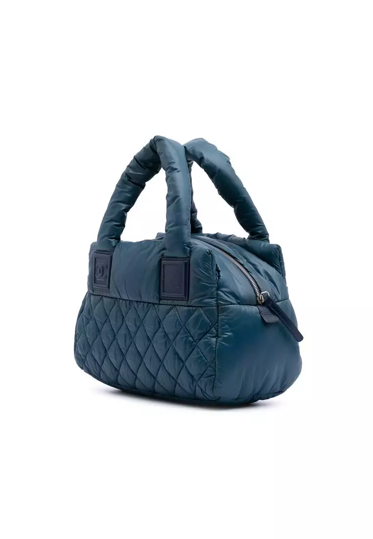Pre-Loved Chanel Small Quilted Nylon Coco Cocoon Tote