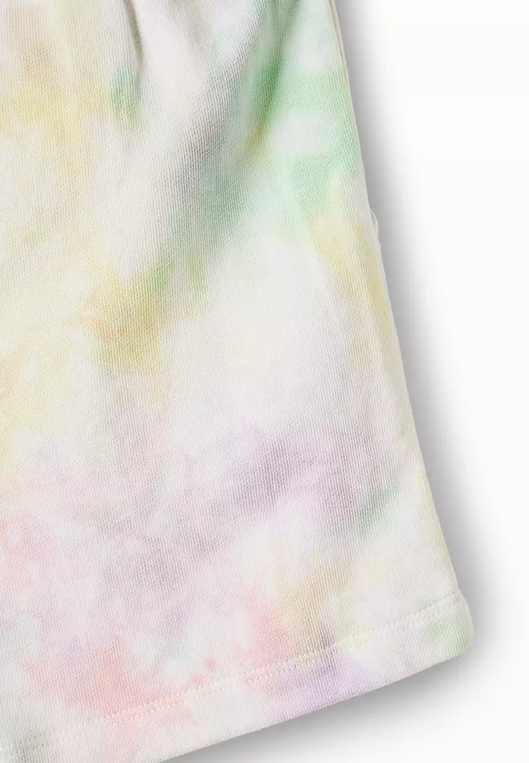 Desigual Girl Tie-dye jersey shorts.